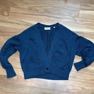 Buck mason cotton cardigan sweater